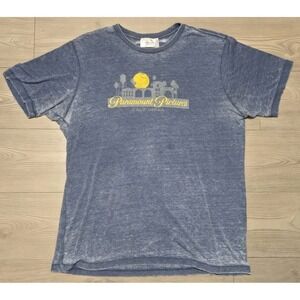 Paramount Pictures California Exclusive Shirt Size Large Gray Rare Movie Studio